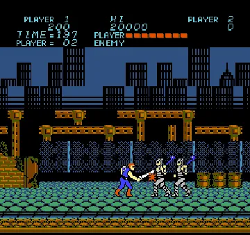 Tatakai no Banka (Japan) (Rev 1) screen shot game playing